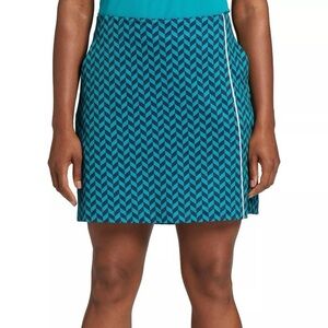 Lady Hagen Athletic Blue/ Navy  Chevron Skort